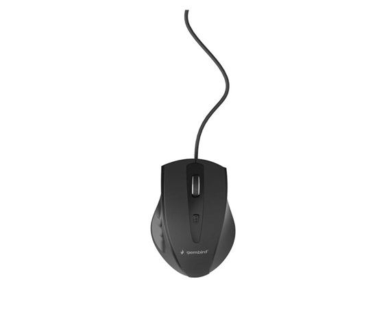GEMBIRD myš MUS-4B-02, drátová, USB, černá