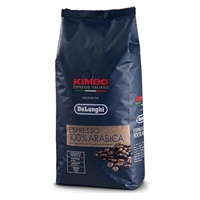 DeLonghi Kimbo Espresso 100% Arabica zrnková káva 1 kg, pro kávomaty, espresso, karamelové tóny