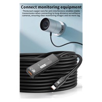 PremiumCord USB-C 3.2 Gen 2 repeater a prodlužovací kabel Male-Female, 10Gbps Aluminium 5m
