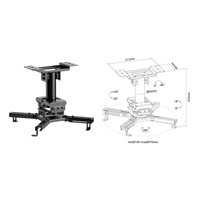 Držák na projektor Fiber Mounts FM070
