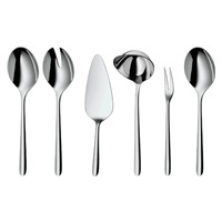 WMF Flame Plus příborová sada 66 ks, Cromargan protect®, lesklá nerez, kované extra dlouhé čepele, do myčky