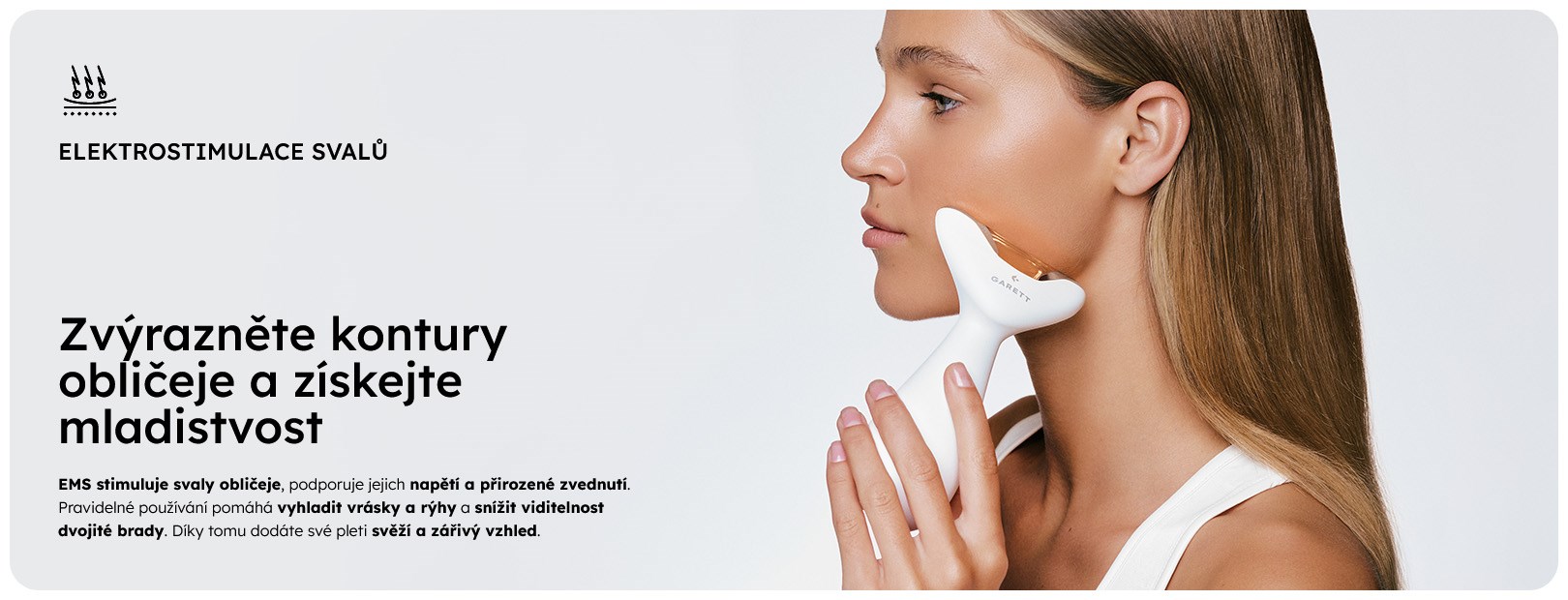Garett Beauty Lift Skin Pulse – 3 úrovně intenzity