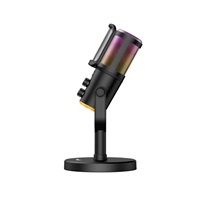 GENIUS streamovací mikrofon MIC-S400U/ USB-C/ USB/ černý