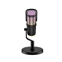 GENIUS streamovací mikrofon MIC-S400U/ USB-C/ USB/ černý