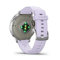 BAZAR - Garmin Venu® 4 - 41 mm Silver / Periwinkle silikonový řemínek - Poškozený obal (Komplet)