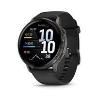 BAZAR - Garmin Venu® 4 - 45 mm Slate a Černý silikonový řemínek - Poškozený obal (Komplet)