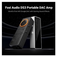 Fosi Audio DS3 přenosný sluchátkový DAC stříbrný