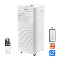 BAZAR - Salente SummerICE7, chytrá mobilní klimatizace, 7000 BTU, WiFi+Bluetooth, dálk. ovl. - Poškozený obal (Komplet)