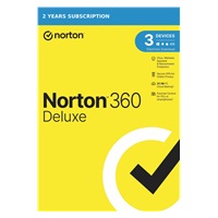 1+1 s 50% slevou NORTON 360 DELUXE 25GB +VPN 1 uživatel pro 3 zařízení na 2 roky ESD