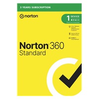 1+1 s 50% slevou NORTON 360 STANDARD 10GB + VPN 1 uživatel pro 1 zařízení na 3 roky ESD