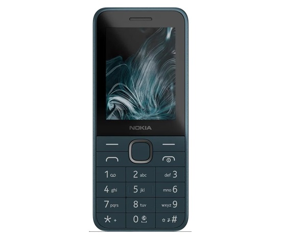 BAZAR - Nokia 225 Dual SIM, 4G, modrá (2024), (CZ, SK, HU) - Poškozený obal (Komplet)