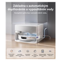 BAZAR - Narwal Flow compact station - AI robotický vysavač s pásovým mopem a samočistící stanicí s napojením na odpad -