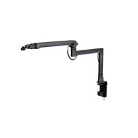 ENDORFY Stojan na mikrofon Broadcast Low Profile RGB Boom Arm, černá