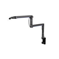 ENDORFY Stojan na mikrofon Broadcast Low Profile RGB Boom Arm, černá