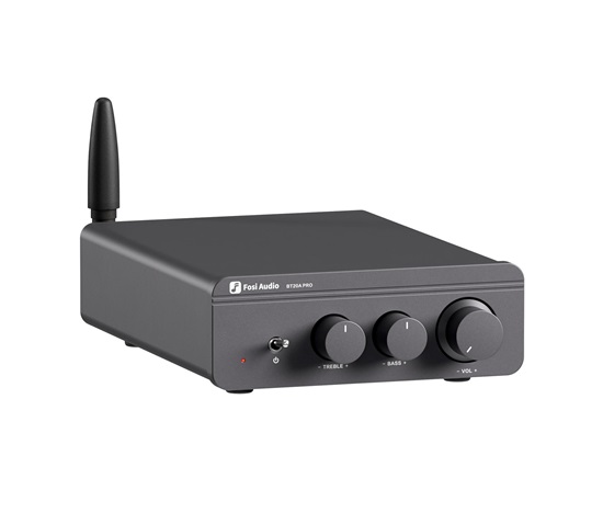 Fosi Zesilovač Audio BT20A-PRO, tmavě šedý