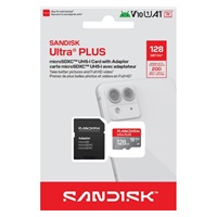 Sandisk Ultra PLUS micro SDHC karta 128GB UHS-I, V10, U1, C10, (200MB/s)