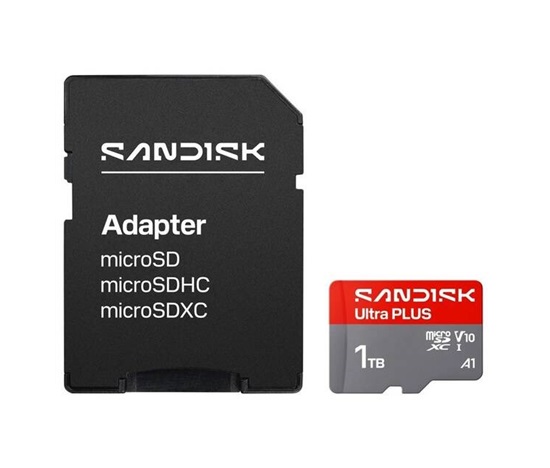 Sandisk Ultra PLUS micro SDHC karta 1TB UHS-I, V10, U1, C10, (200MB/s)