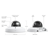 UBNT G6 Mini Dome, UniFi Protect 8MP IP kamera