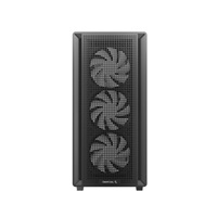 DEEPCOOL Case CG550 4F, ATX, Průhledná bočnice, 4x120mm ARGB, černá