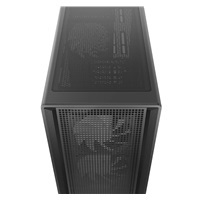 DEEPCOOL Case CG550 4F, ATX, Průhledná bočnice, 4x120mm ARGB, černá