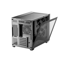 DEEPCOOL Case CG330 MESH 3F, mATX, Průhledná bočnice, 1x120mm ARGB, 2x140mm ARGB, černá