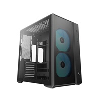 DEEPCOOL Case CG590 MESH 2F, ATX, Průhledná bočnice, 2x160mm ARGB, černá