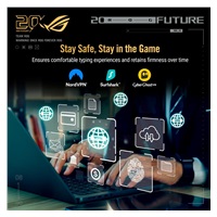 ASUS ROG Rapture GT-BE98 EDITION 20 Gaming Router, WiFi 7, Dual 10G Ports, AURA RGB, AiMesh