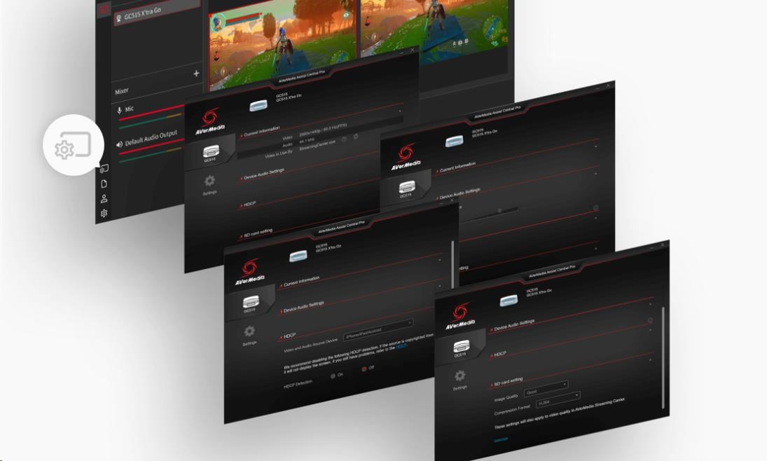 Obr. Kompletní správa ve Streaming Center 1839065f