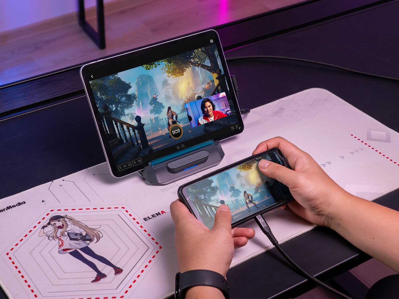 Obr. Live Streamer App pro tvorbu odkudkoli 1839065g