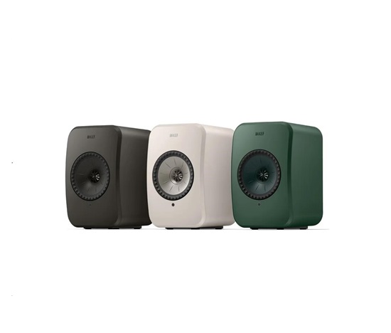 KEF Repro LSX II LT, regálové aktivní, 2ks, zelené