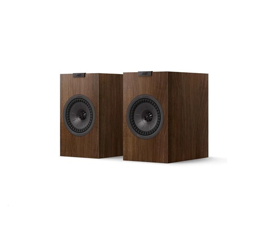 KEF Repro Q1 Meta regálové, 2ks, tmavé dřevo
