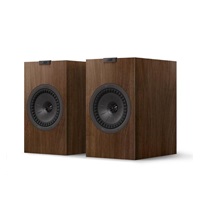 KEF Repro Q3 Meta regálové, 2ks, tmavé dřevo