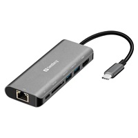 Sandberg USB-C Dock HDMI+LAN+SD+USB100W