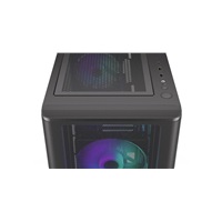 ENDORFY Case Ventum 400 ARGB, Průhledná bočnice, ATX, 4x120mm  ARGB, černá