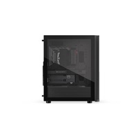 ENDORFY Case Ventum 400 Air, Průhledná bočnice, ATX, 4x120mm  ARGB, černá