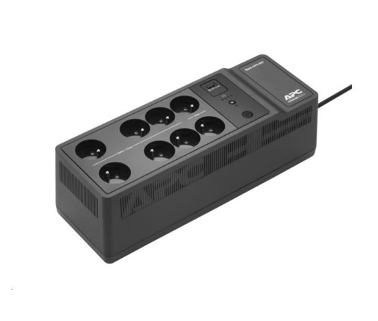 APC Back-UPS 650VA, 230V, 1USB charging port (400W) - CZ zásuvka, posk obal