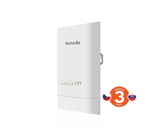 BAZAR - Tenda OS3 Wireless Outdoor CPE 5 GHz, 802.11ac/a/n, 867 Mb/s, 4x LAN, 12 dBi, Pass. PoE - Rozbaleno (Komplet)