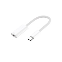 WG - Adaptér USB-C (male) na Lightning (female), bílá