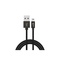 WG - Datový kabel USB Mini-B (5 pins) na USB-A, 3 metry, černá