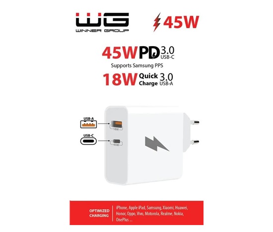 WG - Bezdrátová nabíječka do auta WG 32, 15W, s elektrickou přísavkou, černá