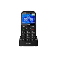 WG - Mobilní telefon WG20C, pro seniory, černá