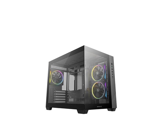 BAZAR DEEPCOOL Case CG330 3F, mATX, Průhledná bočnice, 3x120mm ARGB Fan POŠKOZENÁ OBAL