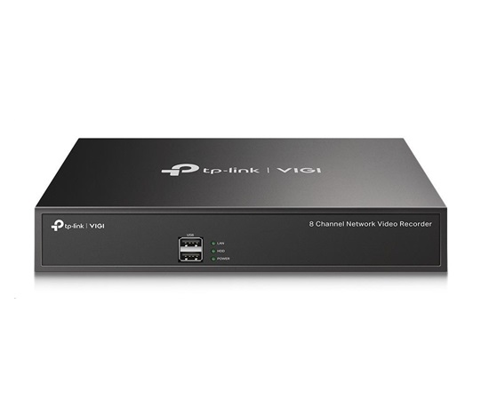 BAZAR - TP-Link VIGI NVR1008H, videorekordér, 8 channels, 1x100Mb/s LAN, 1x VGA, 1x HDMI, 2xUSB2.0 - POŠKOZENÝ OBAL