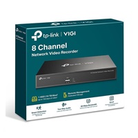 BAZAR - TP-Link VIGI NVR1008H, videorekordér, 8 channels, 1x100Mb/s LAN, 1x VGA, 1x HDMI, 2xUSB2.0 - POŠKOZENÝ OBAL
