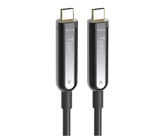 PREMIUMCORD Kabel USB-C optický fiber video AOC 4K@60Hz 1080p, 20m