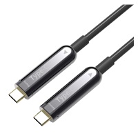 PREMIUMCORD Kabel USB-C optický fiber video AOC 4K@60Hz 1080p, 20m