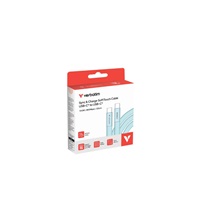 VERBATIM Kabel Sync & Charge SoftTouch USB-C, 100W, 120cm, modrá