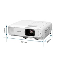 BAZAR - EPSON projektor EH-TW840, 1920x1080, 4000ANSI, 16.000:1, Miracast,  HDMI, USB, Wi-Fi REPRO 2W - Poškozený obal (