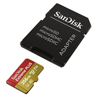 SanDisk micro SDXC karta 2TB Extreme PLUS (200 MB/s Class 10, UHS-I U3 V30) + adaptér