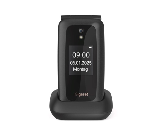 Gigaset GL795 - tm. titanově šedý
